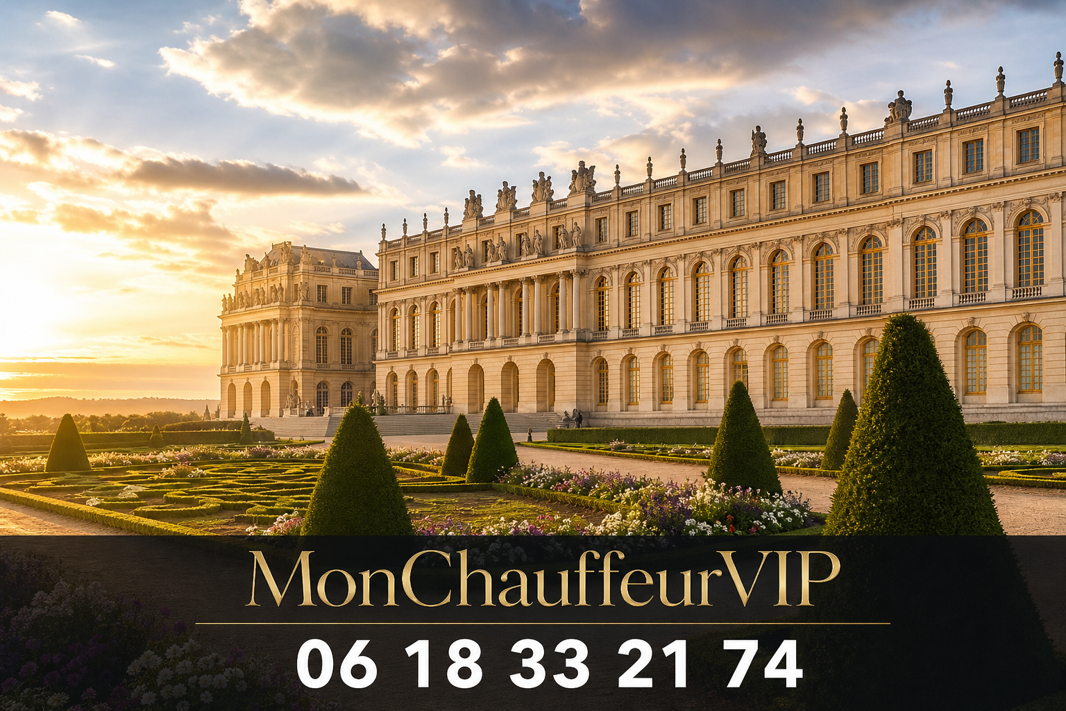 Château de Versailles – VTC MonChauffeurVIP, réservez au 06 18 33 21 74