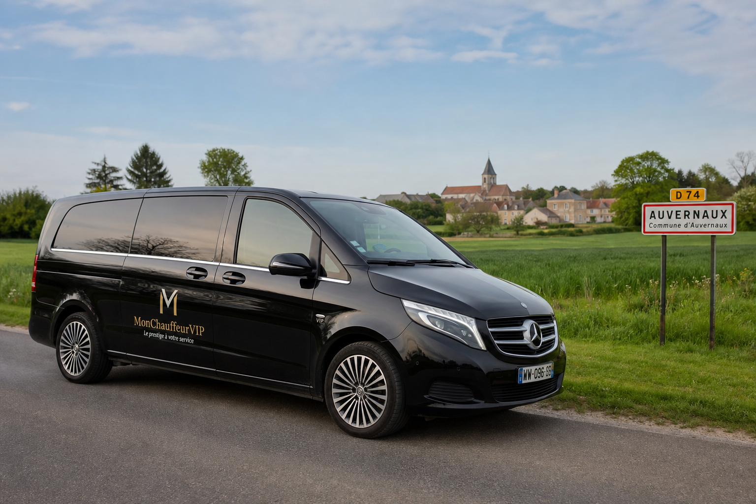 VAN VTC Auvernaux 7 places – MonChauffeurVIP 06 18 33 21 74