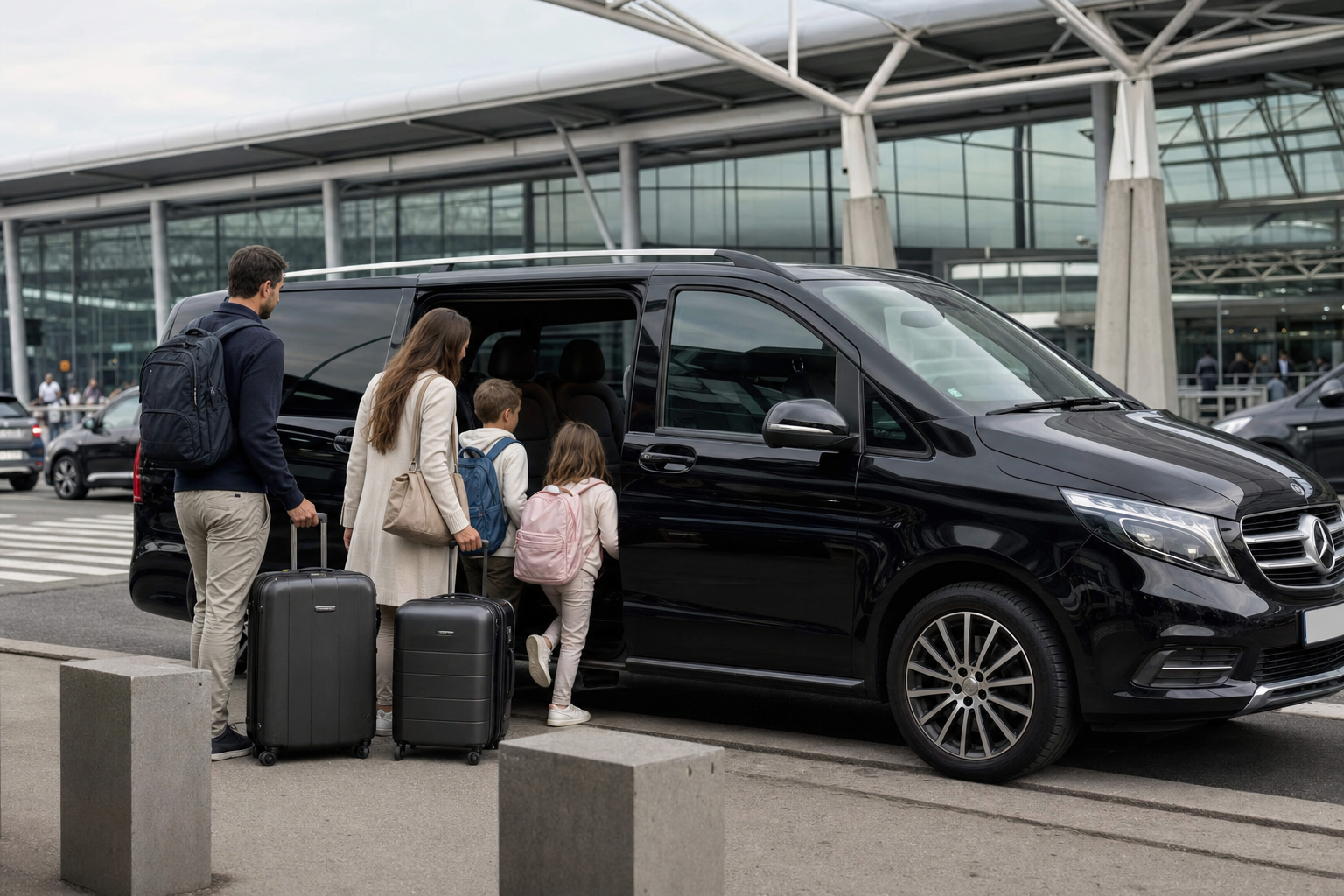 VAN 7 places VTC Roissy CDG transfert aéroport – MonChauffeurVIP 06 18 33 21 74