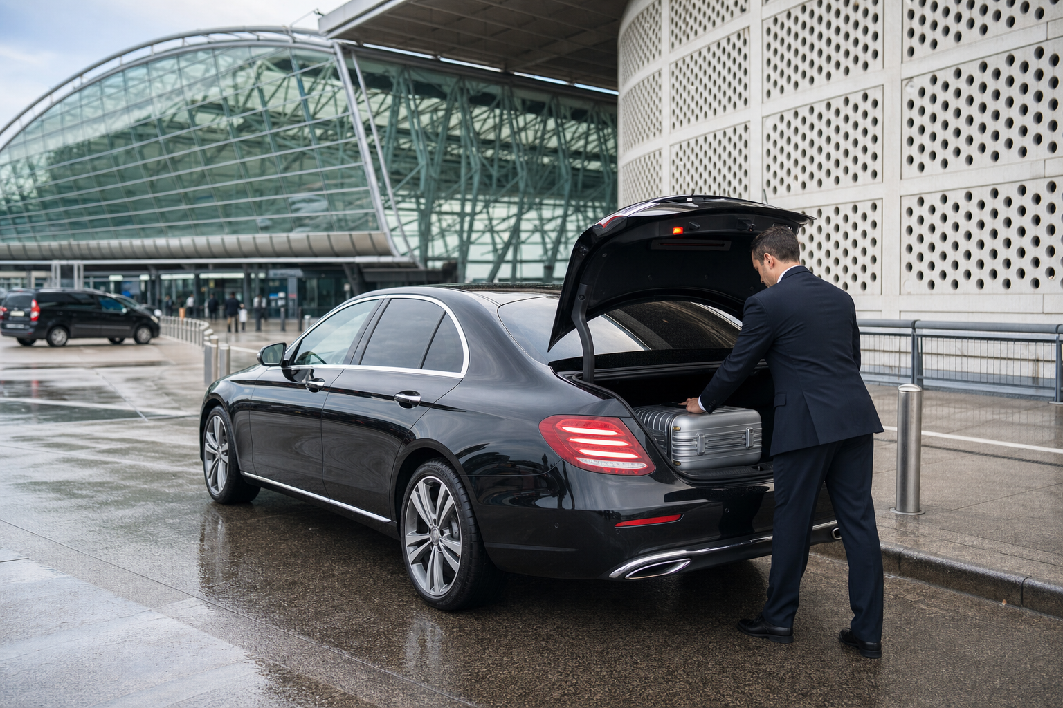 Transfert VTC Corbeil-Essonnes vers Roissy CDG – berline MonChauffeurVIP 06 18 33 21 74
