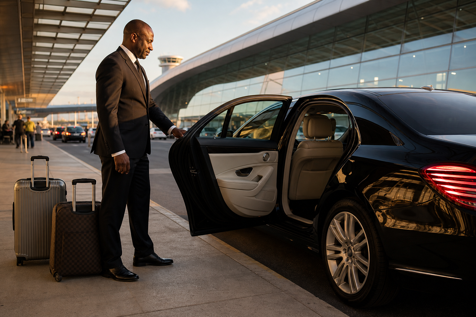 VTC Serris vers Paris-Orly – berline transfert aéroport MonChauffeurVIP
