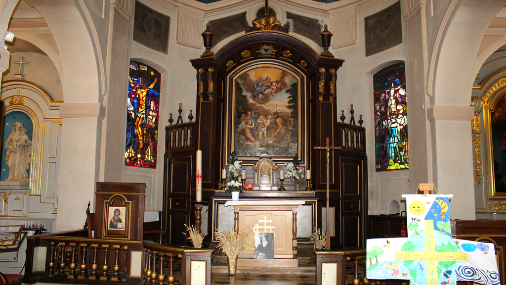 VTC Esbly église Saint-Jean-Baptiste patrimoine – chauffeur privé 77450 MonChauffeurVIP