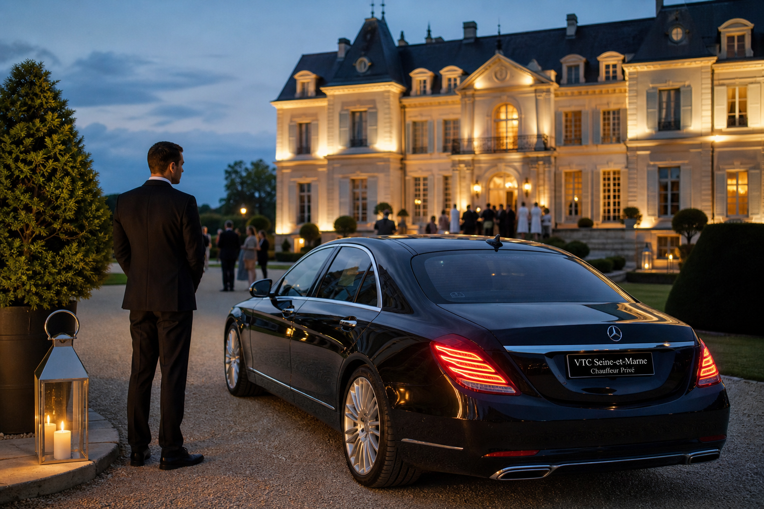 Mise à disposition mariage en Seine-et-Marne avec chauffeur privé - MonChauffeurVIP