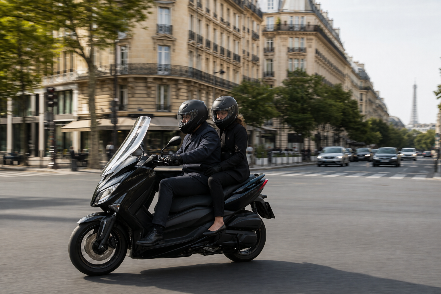 Moto taxi Paris – navette rapide intra-muros MonChauffeurVIP