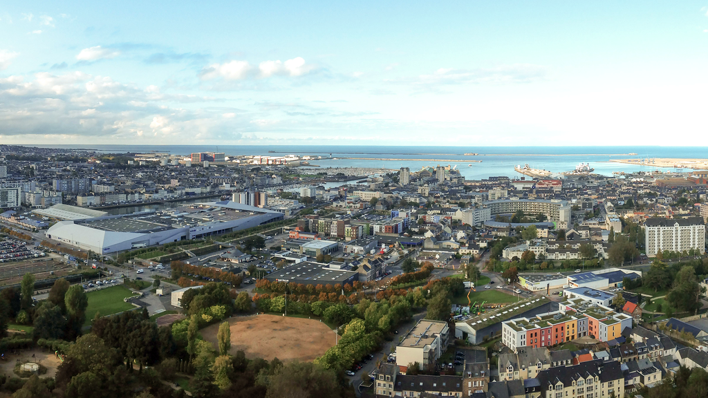 Panorama de Cherbourg-en-Cotentin depuis le Fort du Roule – VTC Cherbourg MonChauffeurVIP 06 18 33 21 74