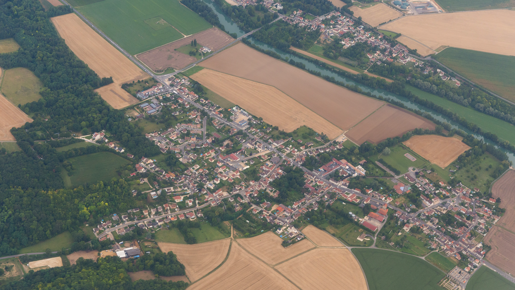 VTC Sammeron vallée Marne vue aérienne – chauffeur privé 77260 MonChauffeurVIP