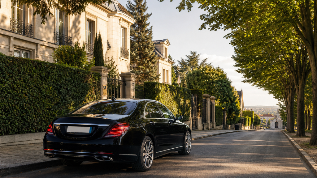 VTC Garches centre résidentiel berline – chauffeur privé 92380 MonChauffeurVIP