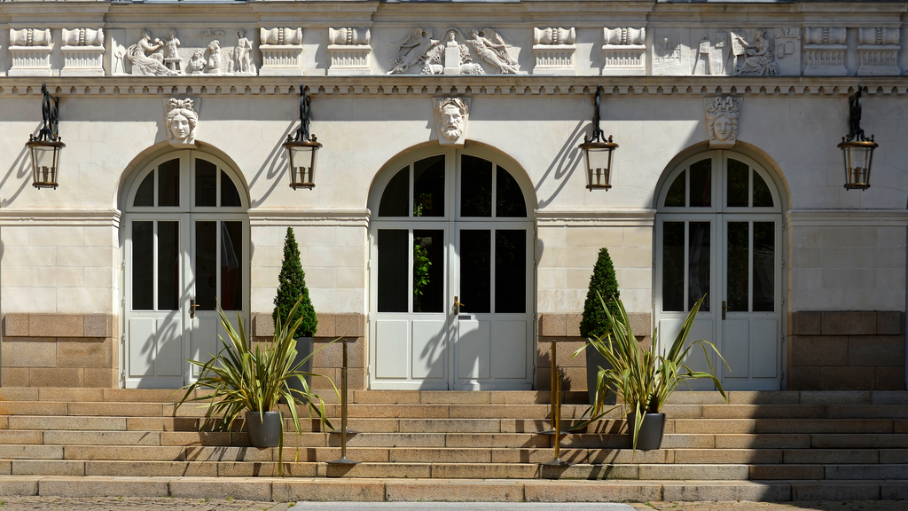 Hôtel de ville de Nantes – patrimoine VTC Nantes MonChauffeurVIP