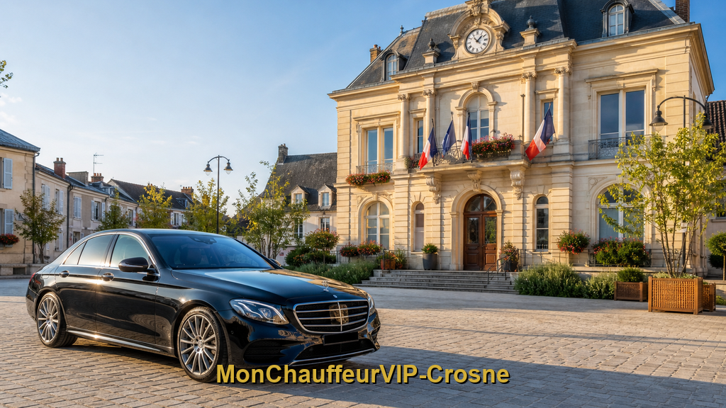 Mairie de Crosne – VTC chauffeur privé 91560 MonChauffeurVIP 06 18 33 21 74