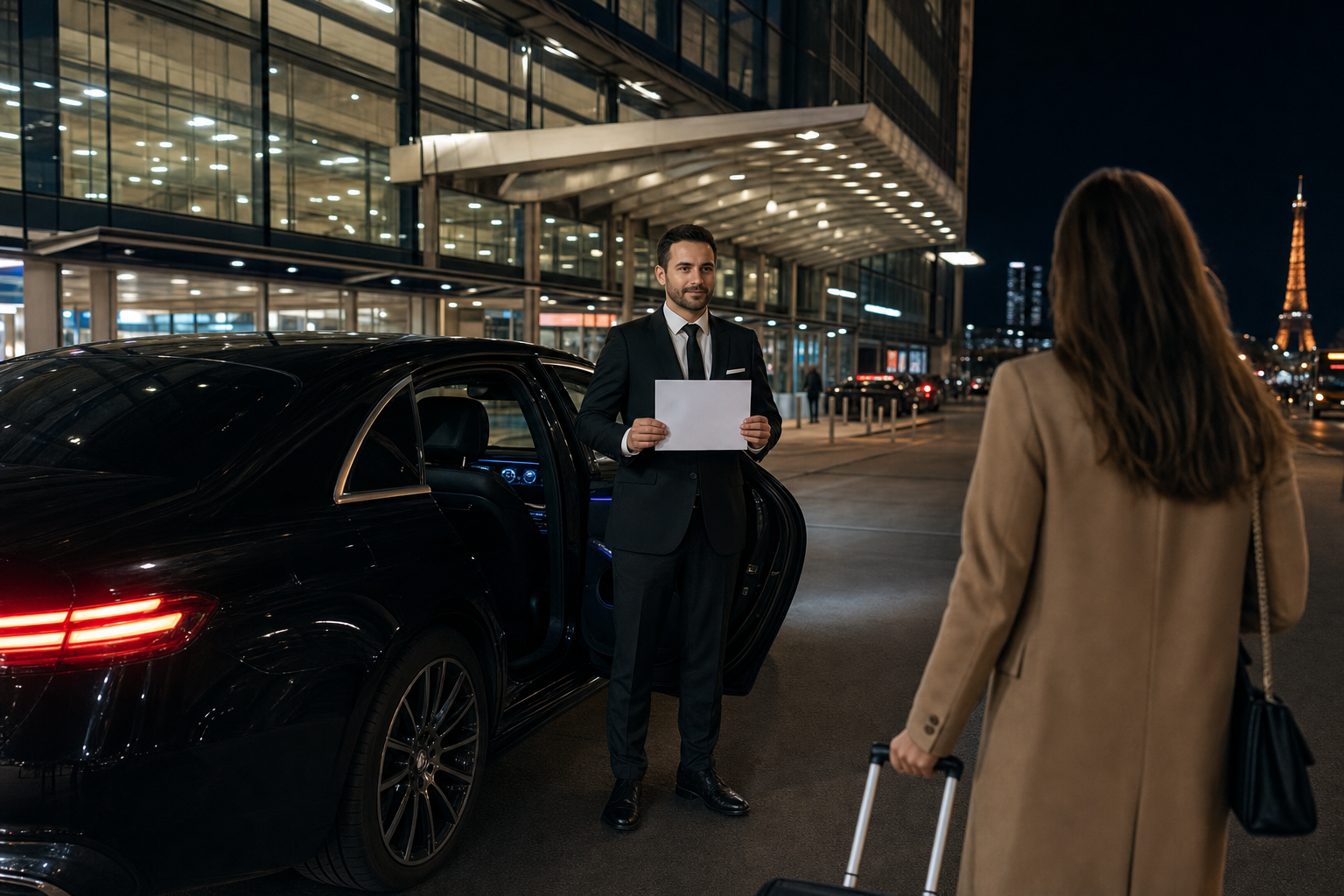VTC Gare Montparnasse — chauffeur privé TGV Atlantique MonChauffeurVIP