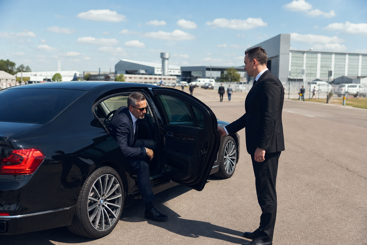 VTC salon Le Bourget — navette SIAE aviation d'affaires MonChauffeurVIP