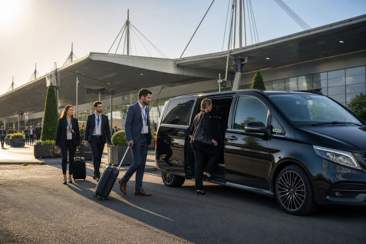 Chauffeur privé salon Paris Nord Villepinte — halls expositions MonChauffeurVIP