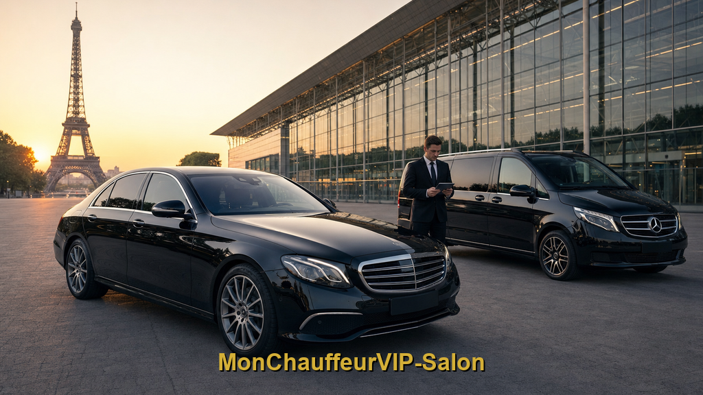 VTC salon Paris Nord Villepinte — berline exposants MonChauffeurVIP